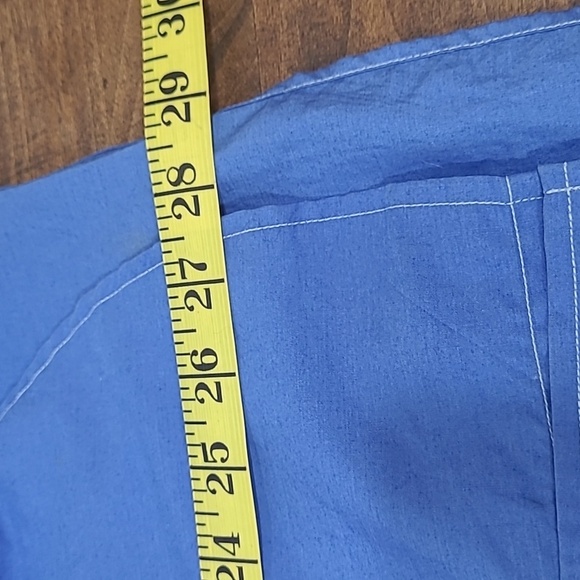 EUC Vintage 90's Tommy Hilfiger Rainbow Stripe Button Down Shirt Women's sz 8 - Picture 6 of 6